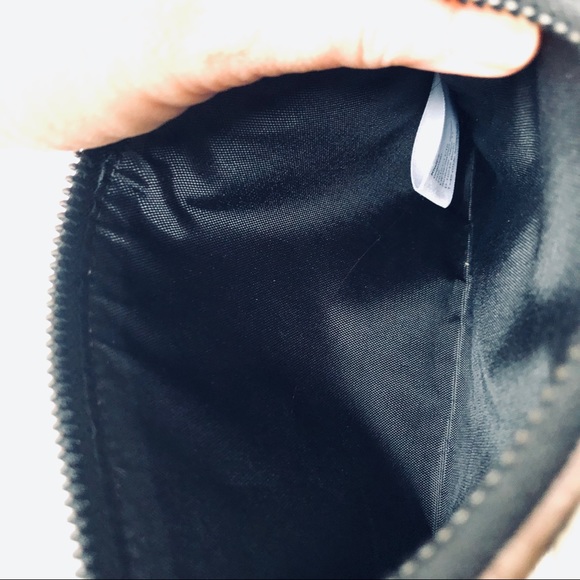 Liebeskind Berlin Lime Blue Gray Camo Zip Leather Pouch - Picture 6 of 8